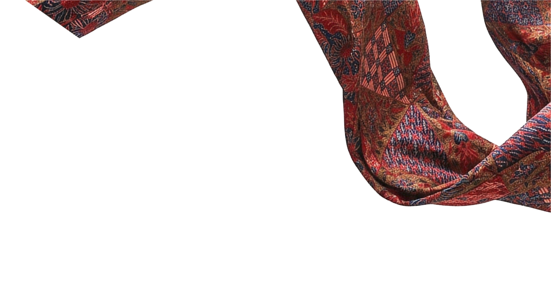 Batik Fabric Accent